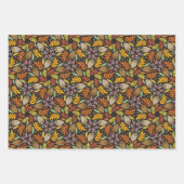 Herfst Woodland herfstbladeren Inpakpapier Vel (Voorkant 2)