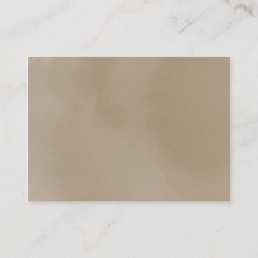 Herfst Woodland Pumpkin Boeken voor baby Card Informatiekaartje (Achterkant)