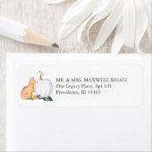 Herfst Woodland Retouradres Enveloplabels Etiket (Insitu)