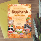 Herfst Woodlands Verjaardag Kaart