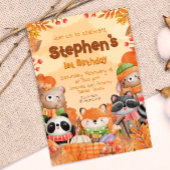 Herfst Woodlands Verjaardag Kaart