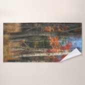 Herfst Woodsy Handdoek (Badhanddoek)