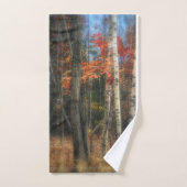 Herfst Woodsy Handdoek (Handdoek)