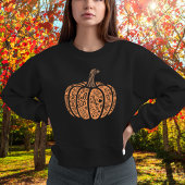 Herfst Woorden Pompoen Sweatshirt