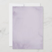 Herfst wordt geolieerd en Succulent | PAARSE WATER Kaart (Achterkant)