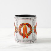 Herfst Wreath Mok (Midden)