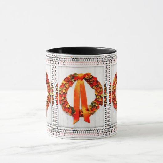 Herfst Wreath Mok (Midden)