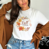 Herfst Wreath Quote T-shirt
