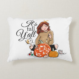 Herfst Y'all Accent Pillow Kussen