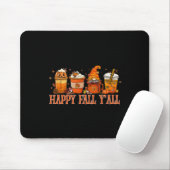Herfst Y'all Gnome Halloween Muismat (Met muis)