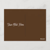 Herfst Yall, het is Herfst Y'all Autumn Wenskaart Briefkaart (Achterkant)