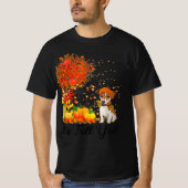 herfst yall jack russell pumpkin herfst t-shirt (Voorkant)