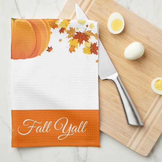 Herfst Yall Kitchen Towel Theedoek (Quarter Fold)