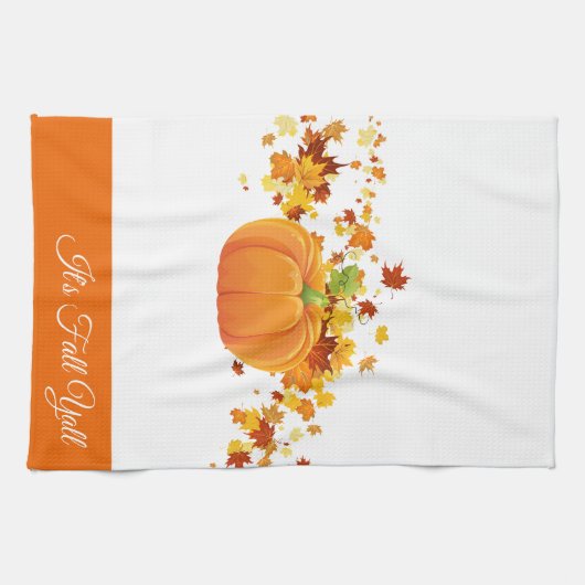 Herfst Yall Kitchen Towel Theedoek (Horizontaal)