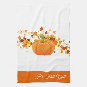 Herfst Yall Kitchen Towel Theedoek