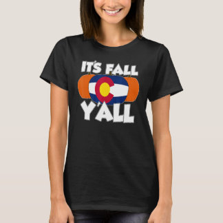 Herfst Y'all Thanksgiving Pumpkin Colorado T-shirt
