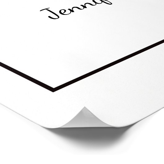 Herfst Yellow Sunflower Rustic Barn Wedding Poster (Hoek)