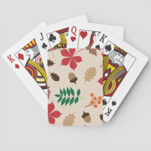 Herfst Zazzle_Growshop. Pokerkaarten