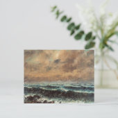 Herfst Zee - Gustave Courbet Briefkaart (Staand voorkant)