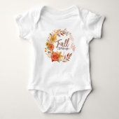 Herfst zegeningen, Herfst Vibe Baby Shirt, Thanksg Romper (Voorkant)