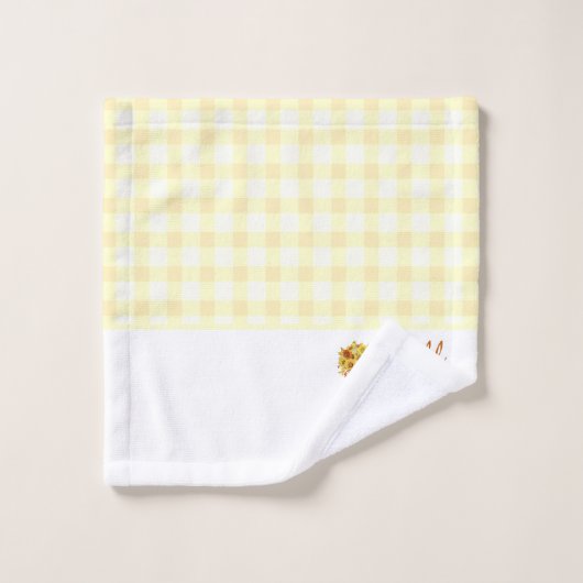 Herfst zegent fietsenbadhanddoekset bad handdoek (Wasdoekje)