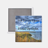 Herfst Zeven keer opstaan acht magneet (Voorkant / Achterkant)