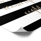 Herfst zeven keer, sta op acht Poster (Hoek)