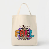 Herfst zit in de lucht pompoen. tote bag (Voorkant)