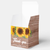 Herfst Zonnebloem | BABY SHOWER Bedankdoosjes (Geopend)