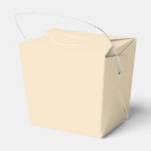 Herfst Zonnebloem Baby shower Bedankdoosjes (Achterkant)