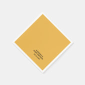 Herfst Zonnebloem Baby shower Servet (Hoek)