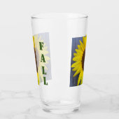 HERFST Zonnebloem Bierglas Glas (Links)