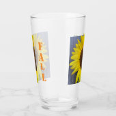 HERFST Zonnebloem Bierglas Glas (Rechts)