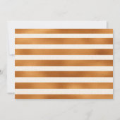 Herfst Zonnebloem Herfst Baby shower Uitnodiging (Achterkant)