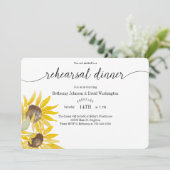 Herfst - Zonnebloem - repetitie Kaart (Staand voorkant)