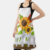 Herfst Zonnebloem Tuin Schort (Insitu)