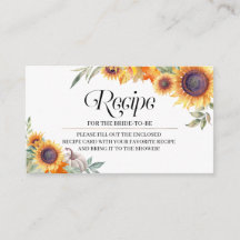 Herfst Zonnebloem Vrijgezellenfeest Recipe Enclosu