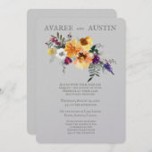 Herfst Zonnebloemen (Voorkant / Achterkant)