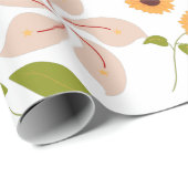 Herfst Zonnebloemen Cadeaupapier (Rol Hoek)