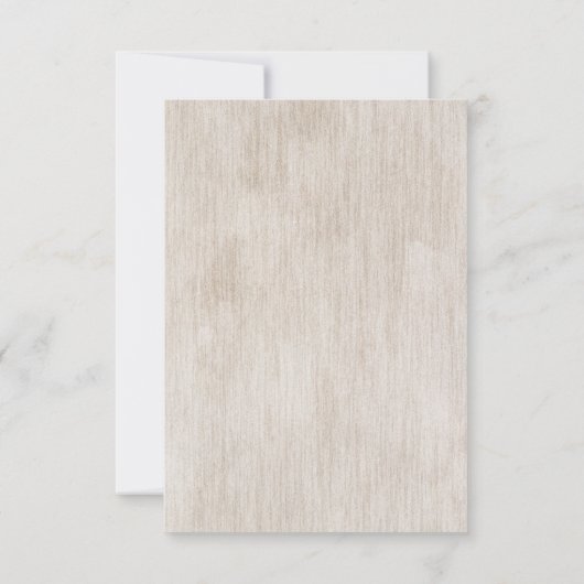 Herfst Zonnebloemen en Pompoenen Bruiloft RSVP (Achterkant)