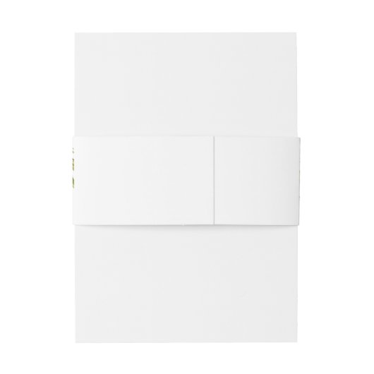 Herfst Zonnebloemen Handgeschreven Bruiloft Uitnodigingen Wikkel (Achterkant Voorbeeld)