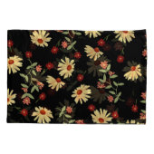 Herfst Zonnebloemen: rood-Oranje harmonie. Kussensloop (Achterkant)