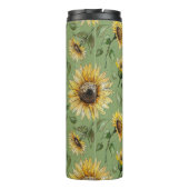 Herfst Zonnebloemen Thermosbeker (Achterkant)