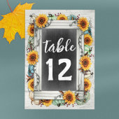 Herfst Zonnebloemen Zonnebloemen Zonnebloem Blesse Kaart