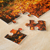Herfst zonnebrand 20 x 20 inch legpuzzel (Zijkant)