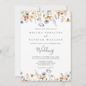 Herfst Zonneschijn Wildflower Voorkant & Achterkan Kaart (Voorkant)