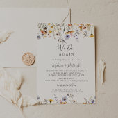 Herfst Zonneschijn Wildflower We doen opnieuw Gelo Kaart