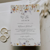 Herfst Zonneschijn Wildflower We doen opnieuw Gelo Kaart