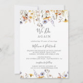 Herfst Zonneschijn Wildflower We doen opnieuw Gelo Kaart (Voorkant)