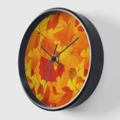 Herfst zonnig glanzend blad design (Hoek)